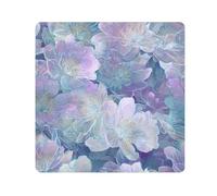 Dreamy Flowers viola blu Protettivo Cosmetici Sacchetti Panno Toiletry Organizer Viaggio Wrap Camera Lens Panno Wrapper Trucco Per Le Donne Dimensioni 55,1 x 55,1 cm