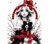 Dreamy Girls and Puppies 2027 Calendar