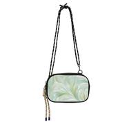 Dreamy Green White Side Purse Crossbody per le donne impermeabile con tracolla regolabile borse Walk the dog carteras de mano para mujer