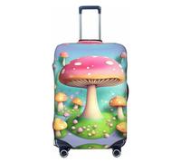 Dreamy Little Mushroom - Copertura per bagagli da viaggio per bagagli da 45-81 cm, lavabile, resistente ai graffi, Piccoli funghi meravigliosi, S