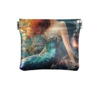 Dreamy Mermaid Moda Donna PU Cuoio Coin Purse Fancy Mini Coin Purse Pouch per le Donne mini monederos para monedas