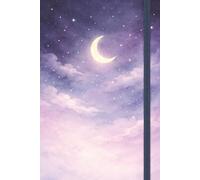 Dreamy Night Sky Notebook: Aesthetic Moon & Stars Notebook for Journaling, Thoughts, and Ideas