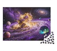 Dreamy Puzzle 1000 Pezzi Carta Spessa Dettagliato Per Adultidifficil Non Tossico Universe Galaxy Per Famiglie Regalo 38x26cm/1000pcs