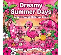 Dreamy Summer Days: A Cute Kawaii Coloring Book