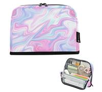 Dreamy Swirl rosa astuccio per matite con cerniera astuccio matite matite borse per ragazze adolescenti portapenne ragazzo studenti bambini cancelleria rientro a scuola forniture