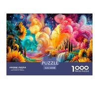 Dreamy World 1000 Pezzi Puzzle Classici Per Adulti E Bambini ≥14 Anni Giochi Educativi Per Appassionati Esperti Decorazione Casa Imparo Logica Visualizzazione 52x38cm/1000pcs