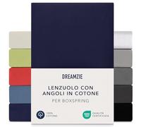 Dreamzie - Boxspring Lenzuolo Con Angoli - 180x190/200cm / 200x200cm