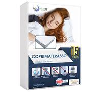 Dreamzie Coprimaterasso Antiacaro Singolo 90x190 cm - OEKO TEX - 4 Angoli Elastici - Impermeabile