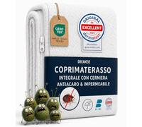 Dreamzie - Coprimaterasso Francese con Cerniera - 140x190cm - Antiacaro