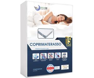 Dreamzie Coprimaterasso Matrimoniale Impermeabile 160x200 cm OEKO TEX Coprirete