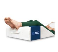 Dreamzie Cuscino Gambe per Dormire - Cuscino Memory Foam per Gambe, la Schiena - Cuscino da Lettura per Letto - Cuneo alza Gambe - Ortopedico