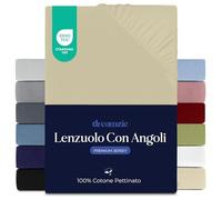 Dreamzie - Lenzuolo Con Angoli - Singolo 90x190/200cm - 100% Cotone