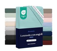 Dreamzie - Lenzuolo Sotto con Angoli 80x200cm - 100% Microfibra