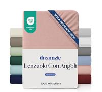 Dreamzie - Lenzuolo Sotto con Angoli 80x200cm - Altezza 35cm