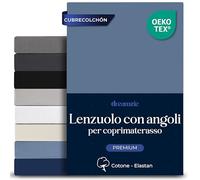 Dreamzie - Topper Lenzuolo Con Angoli - Matrimoniale King - 180x200