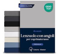 Dreamzie - Topper Lenzuolo Con Angoli - Matrimoniale King - 200x200