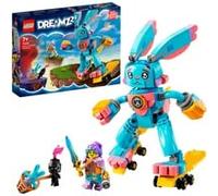 lego dreamzzz - izzie e il coniglio bunchu - lego 71453 con pattini costruibile in 2 modi anni 7+ 259pz