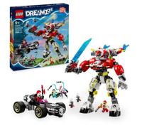 DREAMZzz 71497 Robot-tigre di Cooper e bolide di Zero - Giocattolo di costruzione 3-in-1 - Nouvo