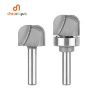 Dreanique 1PC 8 mm Gambo Ciotola e Vassoio Taglierina Punta del Router Hollow Cutter Scanalatura 2 Flauti Lavorazione del Legno Fresa Strumento