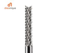 Dreanique 1pc Punte per fresa per mais in metallo duro solido D0.8, 1.0, 1.6, 1.8, 2.4, 3.1 Utensili per fresatura per taglio PCB