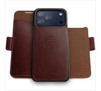 dreem for iPhone 17 Pro Max Case Wallet, Revolutionary Phone Stand, Vegan Leather, MagSafe-Fit, Magnetic Detachable Flip Cover, RFID Blocking Card Holder, Gift-Box [Fibonacci:Coffee]