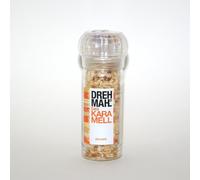 DREHMAHL© Zucchero al caramello in un mulino (75 g) per caffè e dessert Zucchero gourmet al gusto di caramello Mulino rotante con zucchero aromatizzato (caramello)