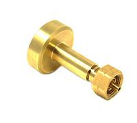 Drehmeister Adattatore per Serbatoio Dish per Il riempimento di bombole di Gas con Filettatura KLF G.12 (bombole di Gas tedesche)