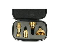 Drehmeister Set di adattatori per bombole in Valigetta per Il riempimento di bombole di Gas con Filettatura KLF G.12 (bombole di Gas tedesche)
