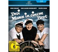 Drei Mann in einem Boot