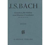 Drei Sonaten für Violine und Klavier (Cembalo) BWV 1020, 1021,1023