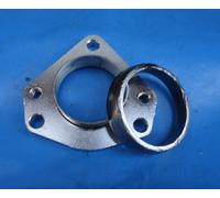 Dreiecksflansch Adattatore Collettore Flangia Scarico VW VR6 16v 8v Turbo Golf