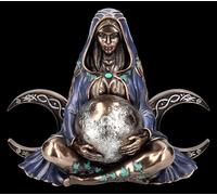 Dreifach-Mond Dea Figura - Wicca Magia Rituale Gotico Decorazione Rituale
