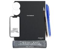 Dreiklang - be smart - Quaderno Riutilizzabile A4 con Planner - Taccuino Smart Cancellabile con App iOS/Android Cloud - Include 2 Penne, Note Adesive e Panno in Microfibra