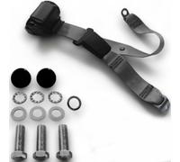 Dreipunkt Cintura Sicurezza Posteriore 50cm Bandschloss Grigio per Lancia Fulvia