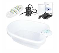 Dremdo Ionic Detox Foot Bath Machine con Rullo di Massaggio del Piede, Ion Cleanse Foot Spa Machine Rullo del Piede, Tutto in Uno Negativo Detox Foot Massage Bath,Ionic Foot Bath