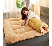 Dremdo Materassino Pieghevole Giapponese Per Pavimento Futon Doppio, Materassino Trapuntato Tatami Morbido Per Campeggio, Materassino Per Pavimento Roll Up Bed Mat