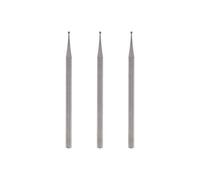 Dremel 108 Multipack di punte da taglio per incisione - 3x Fresa per incisione a forma cilindrica con diametro di lavoro di 0,8 mm