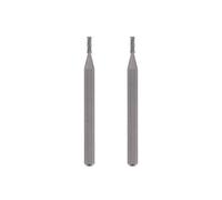 Dremel 193 punte da taglio per fresatura in set di accessori da 2 pezzi - 2 frese lunghe a forma di cilindro ad alta velocità con diametro di lavoro di 2,0 mm