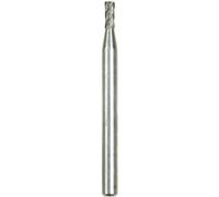 Dremel 193 punte da taglio per fresatura in set di accessori da 2 pezzi - 2 frese lunghe a forma di cilindro ad alta velocità con diametro di lavoro di 2,0 mm