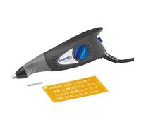 Dremel 290 - Engraver 35W, kit di utensili per incidere con 1 punta e 1 sagoma per incidere vetro, pelle, legno