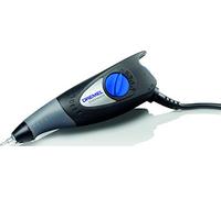 Dremel 290 - Engraver 35W, kit di utensili per incidere con 3 punta e 4 sagome per incidere vetro, pelle, legno