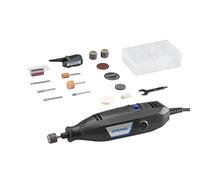 Dremel 3100-1/15 Kit di utensili rotanti a velocità variabile, 1 accessorio e 15 accessori, ideale per una varietà di progetti artigianali e fai da te: taglio, levigatura, lucidatura, perforazione