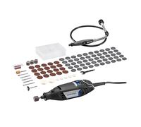 Dremel 3200 Multifunzione Rotativo 130W, Kit con 1 Albero Flessibile, 90 accessori, Velocità Variabile 10.000-35.000 giri/min para Taglio, Incisione, Intaglio, Pulitura, Foratura, Smerigliatura