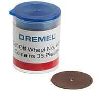 Dremel 409 Ruote da Taglio, 0 V, 0.25", 36 Pezzi