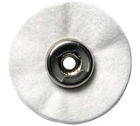 Dremel 423S Rotella di lucidatura EZ SpeedClic per acciaio, alluminio, ottone, argento, oro (25 mm)