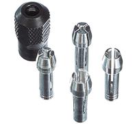 Dremel 4485 Kit di 4 Pinze Inclusa Ghiera con Perno, Set di Accessori per Utensile Multifunzione Rotativo