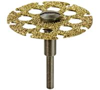 Dremel 543 - Ruota da taglio e modellatura, 1-1/4", colore: Argento