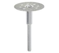 Dremel 545 - Disco diamantato da taglio con mandrino, diametro 22,2 mm, accessorio per utensili rotanti da taglio (1 pezzo)