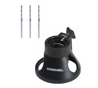 Dremel 565 Kit di taglio multiuso, set di accessori con 1 guida di taglio e 3 punte da taglio per tagli di precisione