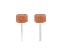 Dremel 8193 Set di accessori per mole in ossido di alluminio, 2 mole cilindriche per smerigliare e affilare i metalli (15,9 mm)